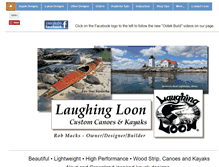 Tablet Screenshot of laughingloon.com